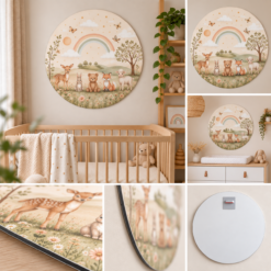 Dibond 3 mm in zachte babykamer