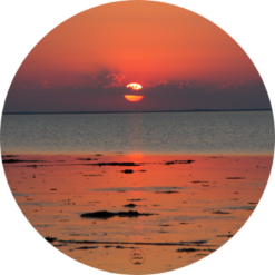 Muurcirkel Zonsondergang Waddenzee