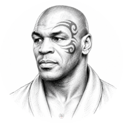 Muurcirkel Mike Tyson