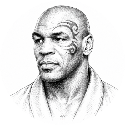 Muurcirkel Mike Tyson